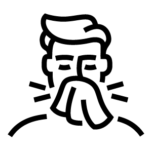allergy symptom icon