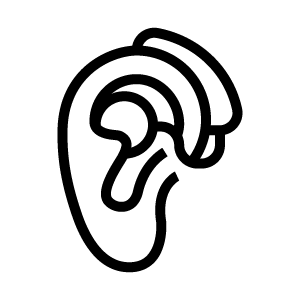 hearing device icon